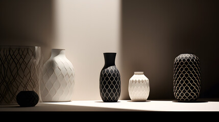 vase on the table