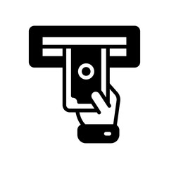 Withdraw Funds icon in vector. Illustration