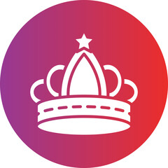 Vector Design Crown Icon Style