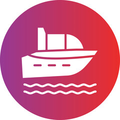Vector Design Boat Icon Style