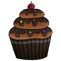 chocolate cupcake