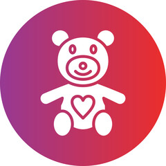Vector Design Teddy Icon Style