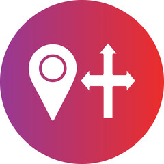 Vector Design Direction Icon Style