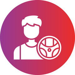 Vector Design Driving Icon Style