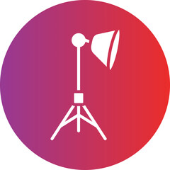 Vector Design Studio Lighting Icon Style