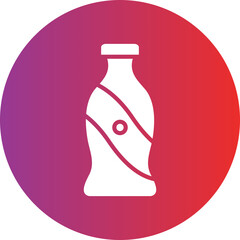 Vector Design Cola Bottle Icon Style