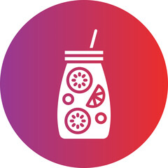 Vector Design Infusion Drink Icon Style
