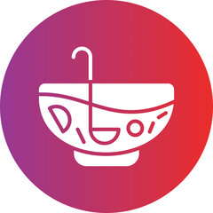 Vector Design Punch Drink Icon Style