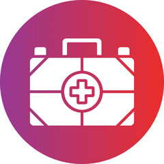 Obraz premium Vector Design First Aid Kit Icon Style