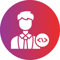 Vector Design Programmer Icon Style