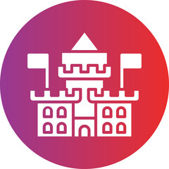 Vector Design Castle Icon Style