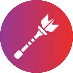 Vector Design Lance Icon Style