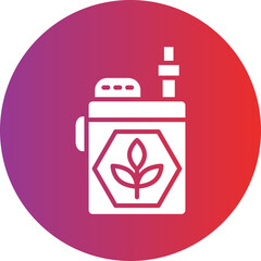 Vector Design Cbd Vaping Icon Style