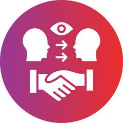 Vector Design First Impression Icon Style