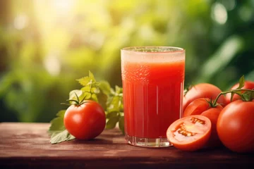  Tomato juice background © kramynina