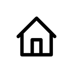 Fototapeta na wymiar Home homepage icon symbol vector image. Illustration of the house real estate graphic property design image