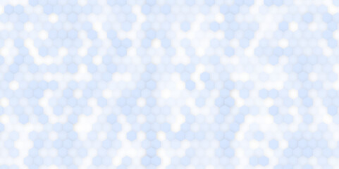 Blue Grid Mosaic Background, Creative Design Templates Hexagon Wallpaper.