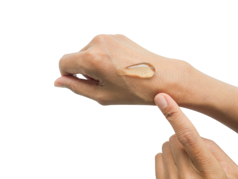 Gel Face Skin Apply Cream for Hand Woman Aloe Vera Gel Mask Body Injury Facial Serum Moisture Spa Care at Home, Girl Test Treatment Medicine Cosmetic Health Natural Skin care Herbs Lotion, Skin Tan.