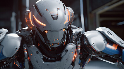 Fototapeta premium motorcycle in motion