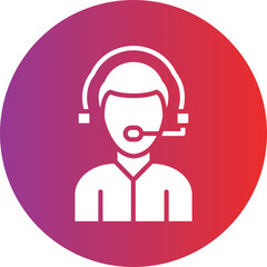 Customer Service Icon Style