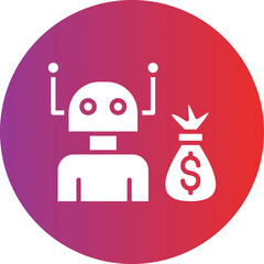 Robot Advisor Icon Style