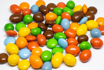 colorful chocolate candies