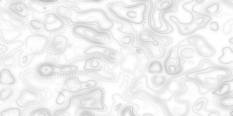 Fototapeta premium Light topographic topo contour map background, vector illustration. 