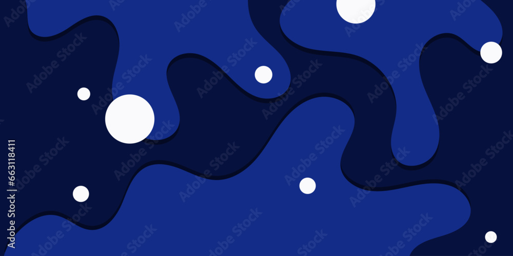 Poster modern abstract background with dynamic shapes. vector simple composition illustration.