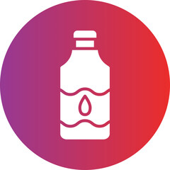 Water Bottle Icon Style