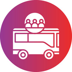 Group Excursion Icon Style