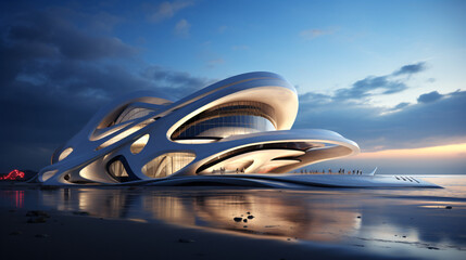 Futuristic architecture