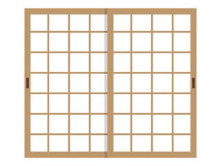 障子のイラスト