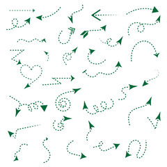 Arrows big black set icons. Arrow icon. Arrow vector collection. Arrow. Cursor. Modern simple arrows. Vector illustration