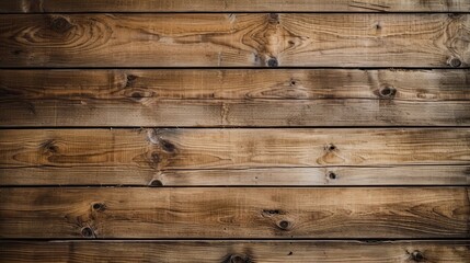 Abstract Aged Wood Texture: Brown Hardwood Planks in a Row