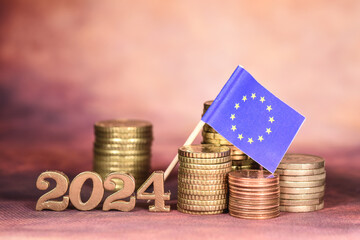 argent monnaie euro paiement taxe epargne credit banque 2024 Europe europeen