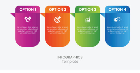 Business infographic thin line process. Can be used for steps, options, business processes, workflow, diagrams, flowchart concepts, timelines, marketing icons, and infographics.