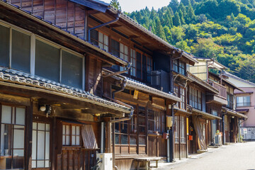 岩村城下町　岩村町本通りの町並み（岐阜県恵那市）