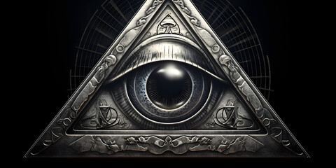 Mystic Illuminati Eye: Esoteric Occult Symbolism  Enigmatic Occultism: Ancient Mysteries Revealed