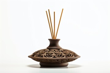 Incense sticks isolated for home decor and fragrance or spa