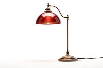 A table lamp isolated on a white background