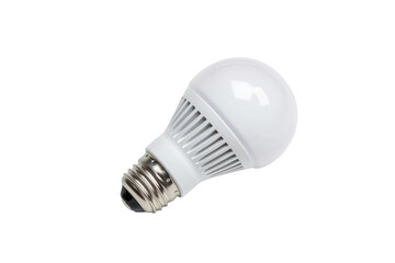 Efficient Bulb Fixture Isolated on Transparent Background
