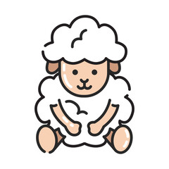 Sheep Animal Icon