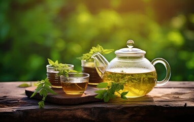 Obraz na płótnie Canvas Natural , Herbal Infusion Tea