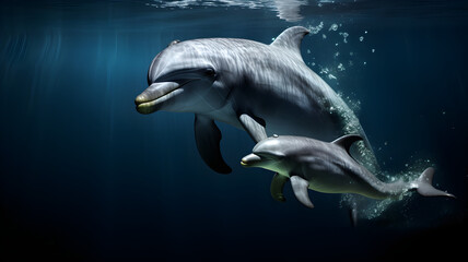 Fototapeta premium Delfin