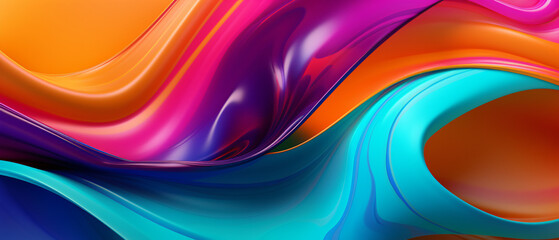 Liquid wallpaper abstract 3D background
