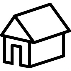 Home homepage icon symbol vector image. Illustration of the house real estate graphic property design image