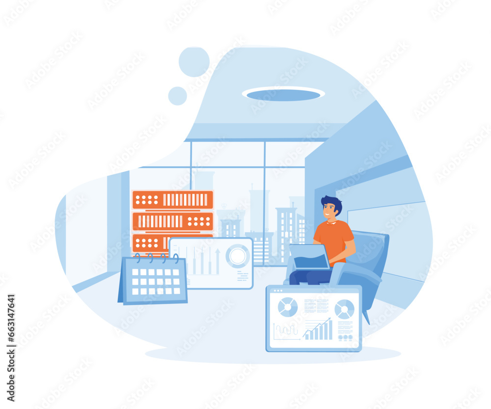 Poster big data, machine learning control, computer science, predictive analytic, perform statistics, dashb