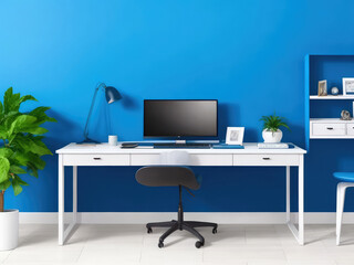 Home office creative desk