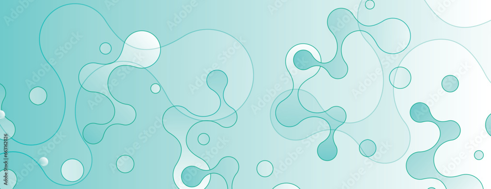 Poster Abstract vector design with geometric connect molecule