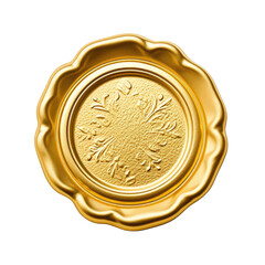 Luxurious Gold Wax Seal